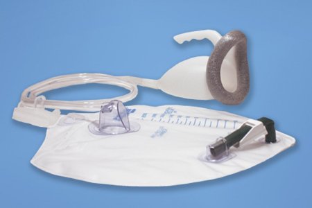 Picture of Male Urinal System Advantage 2 Liter Drain Bag One Way Valve Single Patient Use100