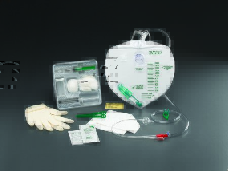 Picture of Indwelling Catheter Tray Bardex® Foley 14 Fr. 5 cc Balloon Silicone897214
