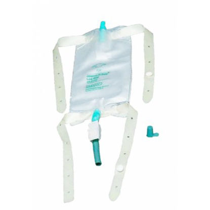 Picture of Urinary Leg Bag Bard® Dispoz-a-Bag® Anti-Reflux Valve Sterile 19 oz. Vinyl150102