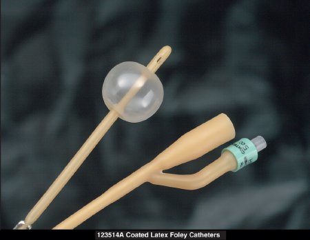 Picture of Foley Catheter Bardia® 2-Way Standard Tip 30 cc Balloon 26 Fr. Silicone Coated Latex123626A