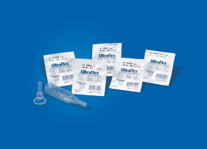 Picture of Male External Catheter UltraFlex® Self-Adhesive Band Silicone Small33301