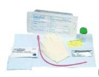 Picture of Intermittent Catheter Tray Bardia® Round Hollow Tip 14 Fr. Without Balloon Vinyl802214