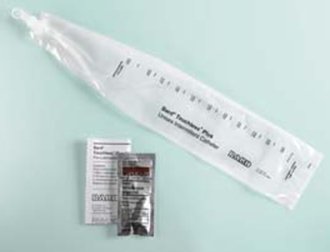 Picture of Intermittent Catheter Kit Touchless® Plus Closed System / Unisex 12 Fr. Without Balloon Vinyl4A5142