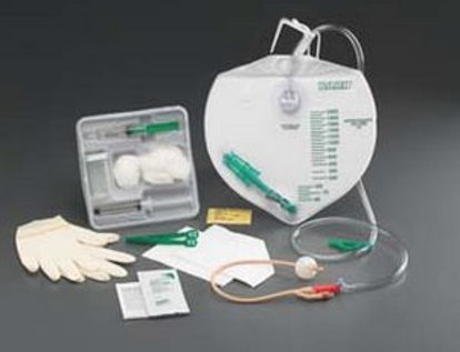 Picture of Indwelling Catheter Tray Bardex® I.C. Advance Foley 16 Fr. 5 cc Balloon Antimicrobial Coated Silicone300316A