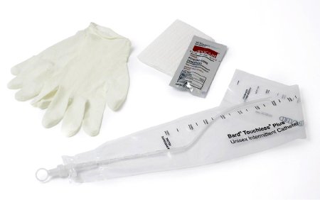 Picture of Intermittent Catheter Kit Touchless® Plus Straight Tip 16 Fr. Without Balloon Vinyl4A5146