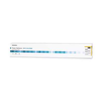 Picture of Foley Catheter McKesson 2-Way Coude Tip 5 cc Balloon 16 Fr. Silicone16-SFOL516C