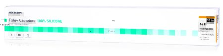 Picture of Foley Catheter McKesson 2-Way Standard Tip 5 cc Balloon 16 Fr. Silicone16-SFOL516