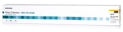 Picture of Foley Catheter McKesson 2-Way Standard Tip 30 cc Balloon 16 Fr. Silicone16-SFOL3016