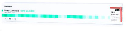 Picture of Foley Catheter McKesson 2-Way Standard Tip 5 cc Balloon 18 Fr. Silicone16-SFOL518