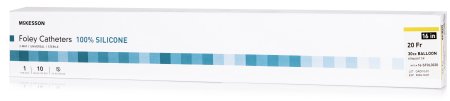 Picture of Foley Catheter McKesson 2-Way Standard Tip 30 cc Balloon 20 Fr. Silicone16-SFOL3020