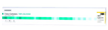 Picture of Foley Catheter McKesson 2-Way Coude Tip 5 cc Balloon 20 Fr. Silicone16-SFOL520C