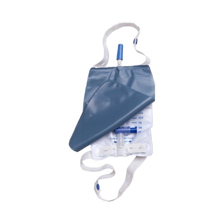 Picture of Urinary Leg Bag Fig Leaf™ NonReturn Valve Sterile 500 mL Vinyl10272