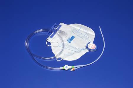 Picture of Indwelling Catheter Tray Dover™ Foley 16 Fr. 5 cc Balloon Silicone8949-