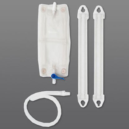 Picture of Urinary Leg Bag Kit Anti-Reflux Valve Sterile Fluid Path 350 mL Vinyl9645