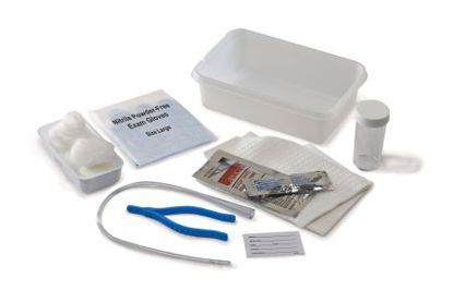 Picture of Intermittent Catheter Tray Curity™ Open System 14 Fr. Without Balloon Vinyl3141