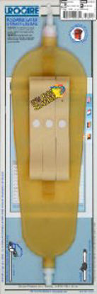 Picture of Urinary Leg Bag Urocare® Anti-Reflux Valve / Twist Drain Valve NonSterile 1000 mL Latex9532