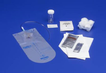 Picture of Intermittent Catheter Tray Curity™ Closed System / Urethral 14 Fr. Without Balloon Vinyl3450