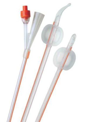 Picture of Foley Catheter Cysto-Care® 2-Way Standard Tip 1.5 cc Balloon 6 Fr. SiliconeAA6106