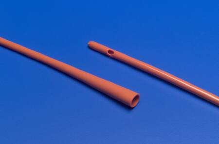 Picture of Urethral Catheter Dover™ Rob-Nel™ Round Tip Thermosensitive PVC 10 Fr. 16 Inch8888492025