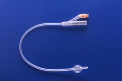 Picture of Foley Catheter Rusch® 2-Way Standard Tip 5 cc Balloon 22 Fr. Silicone170605220