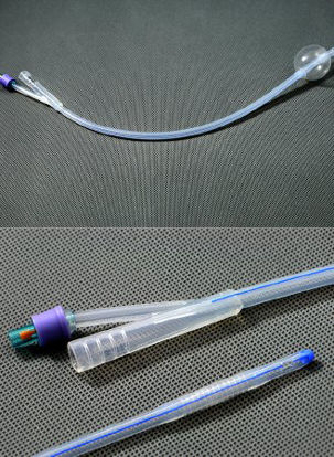 Picture of Foley Catheter AMSure® 2-Way Standard Tip 5 cc Balloon 22 Fr. SiliconeAS41022S