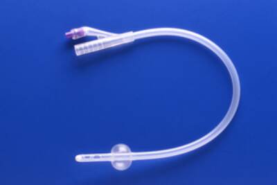 Picture of Foley Catheter Rusch® 2-Way Standard Tip 30 cc Balloon 18 Fr. Silicone170630180