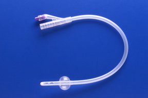 Picture of Foley Catheter Rusch® 2-Way Standard Tip 30 cc Balloon 22 Fr. Silicone170630220