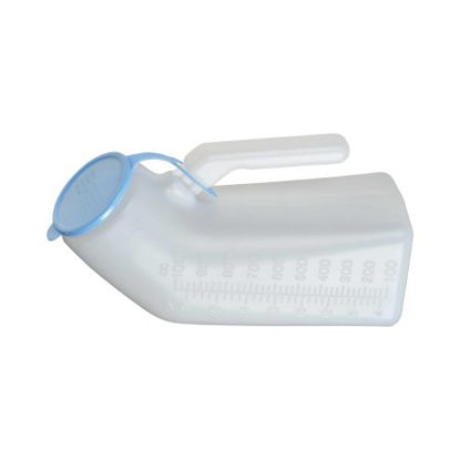 Picture of Male Urinal Nova 1 Quart With Closure Single Patient Use8105M-R