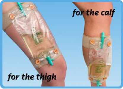 Picture of Urinary Bag Support Kit NelMed Two 2 Inch W Lined Elastic BandsNEL-1360