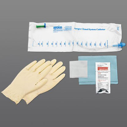 Picture of Intermittent Catheter Kit Apogee® Plus Closed System 8 Fr. Without BalloonB8FB