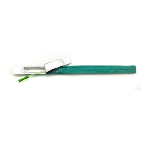 Picture of Urethral Catheter Self-Cath® Plus Coude Olive Tip Hydrophilic Coated PVC 10 Fr. 16 Inch4810