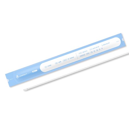 Picture of Urethral Catheter CompactCath® OneCath Coude Tip Uncoated PVC 12 Fr. 16 Inch202-1612
