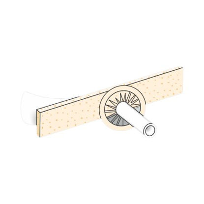 Picture of CATHETER, EXTERNAL ML URO-CON W/UROFM 1 LG 35MM (50PK/CS)51123550