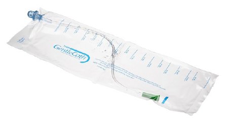 Picture of Intermittent Closed System Catheter GentleCath™ Pro Straight Tip 14 Fr. Without Balloon Hydrophilic Coated PVC421415
