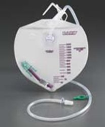 Picture of Urinary Drain Bag Bard® IC Anti-Reflux Valve Sterile 2000 mL Vinyl154005A