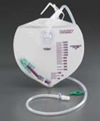 Picture of Urinary Drain Bag Bard® IC Anti-Reflux Valve Sterile 2000 mL Vinyl154005A