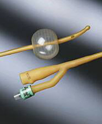Picture of Foley Catheter Bardex® Lubricath® 2-Way Carson Model Tip 5 cc Balloon 22 Fr. Hydrophilic Polymer Coated Latex0168L22