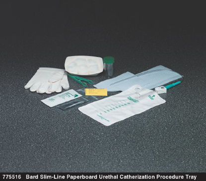 Picture of Intermittent Catheter Tray Bard® Urethral / Straight 16 Fr. Without Balloon Plastic775516