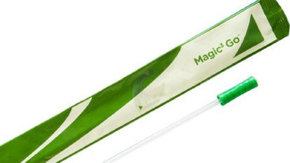 Picture of Urethral Catheter Magic3® Coude Tip Hydrophilic Coated Silicone 16 Fr. 16 Inch50816G