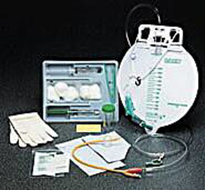 Picture of Indwelling Catheter Tray Bardex® Lubricath® Foley / Coude Tip 16 Fr. 5 cc Balloon Latex901116