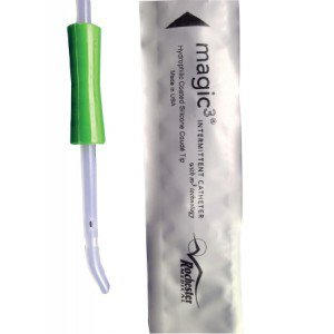 Picture of Urethral Catheter Magic3® Coude Tip Hydrophilic Coated Silicone 12 Fr. 16 Inch50612