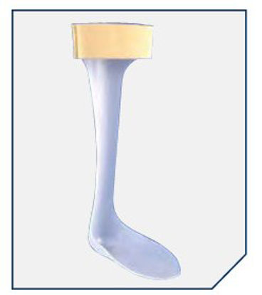 Picture of Posterior Leaf Splint PROCARE® X-Large Hook and Loop Closure Male 12 and Up / Female 10 and Up Left Foot79-97738