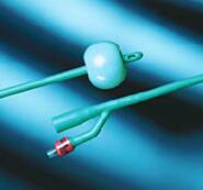 Picture of Foley Catheter Silastic® 2-Way Round Tip 30 cc Balloon 18 Fr. Silicone Coated Latex33418