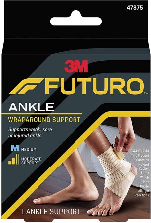 Picture of Ankle Wrap 3M™ Futuro™ Medium Pull-On / Hook and Loop Closure Left or Right Foot47875EN