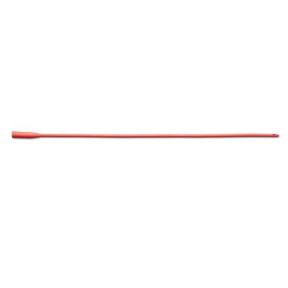 Picture of Urethral Catheter Medline® Round Tip Red Rubber 15 Fr. 16 InchDYND13515