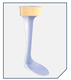 Picture of Posterior Leaf Splint PROCARE® Medium Without Closure Male 8-1/2-10 / Female 6 to 8 Right Foot79-97745