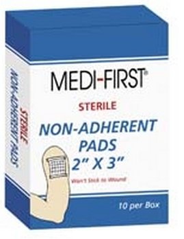 Picture of Non-Adherent Dressing Medi-First® Rayon 2 X 3 Inch Sterile64212