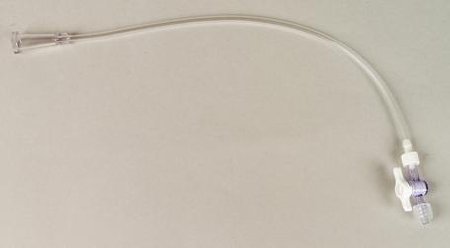 Picture of Connecting Tube Cook® 14 Fr. OD X 30 cm L, Standard, Male Luer Lock, Drainage Bag, Female Luer Lock to Tuohy-Borst AdapterG14119