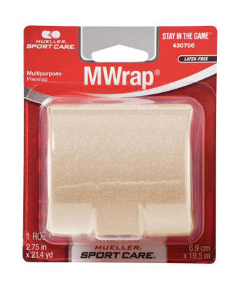 Picture of Athletic Underwrap Tape Mueller® MWrap® Foam 2-3/4 Inch X 30 Yard Green NonSterile430706