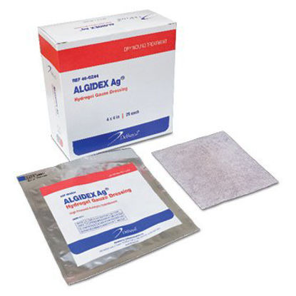 Picture of Hydrogel Dressing with Silver Algidex AG® 4 X 4 Inch Square Sterile46-GZ44-1